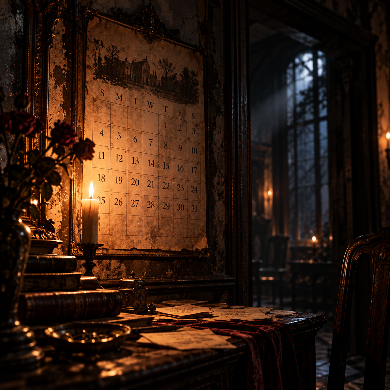 Haunted Convent nighttime event